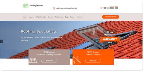 Target Roofing – Website